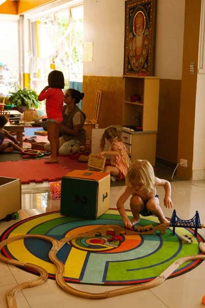 Trajetos com trenzinho