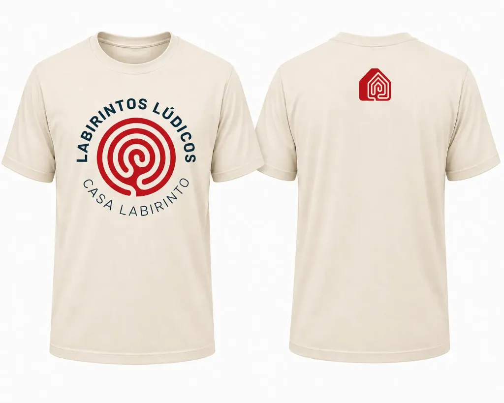 Camiseta Labirintos Lúdicos (Impressão Digital)